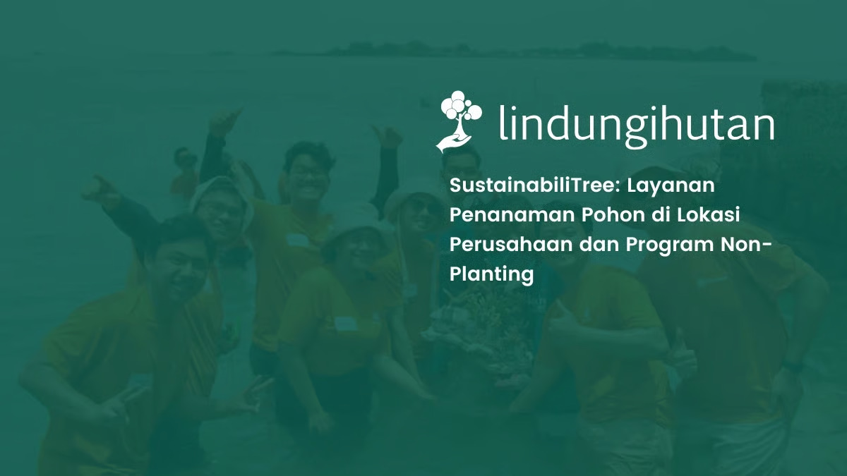 perusahaan dihadapkan pada tantangan implementasi esg yang terukur, lindungihutan hadirkan sustainabilitree sebagai solusi lingkungan yang lebih relevan
