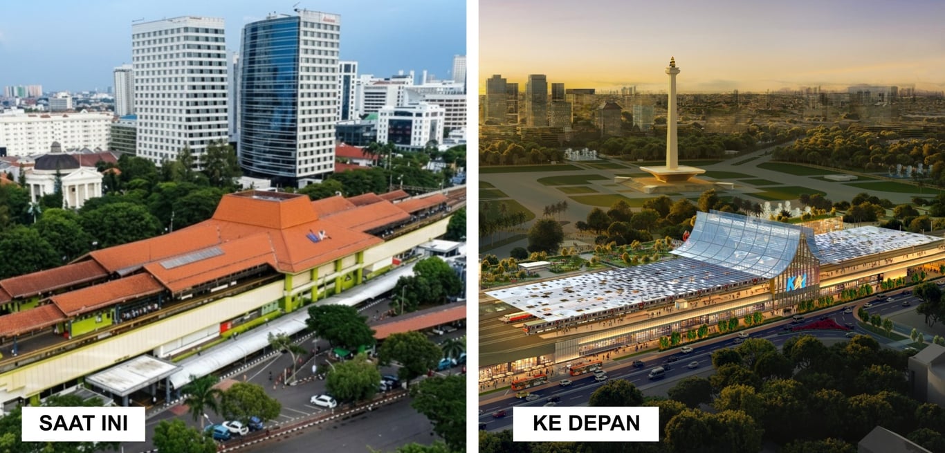 sebut presiden punya perhatian besar di perkeretaapian, seskab usul kai perbarui gambir