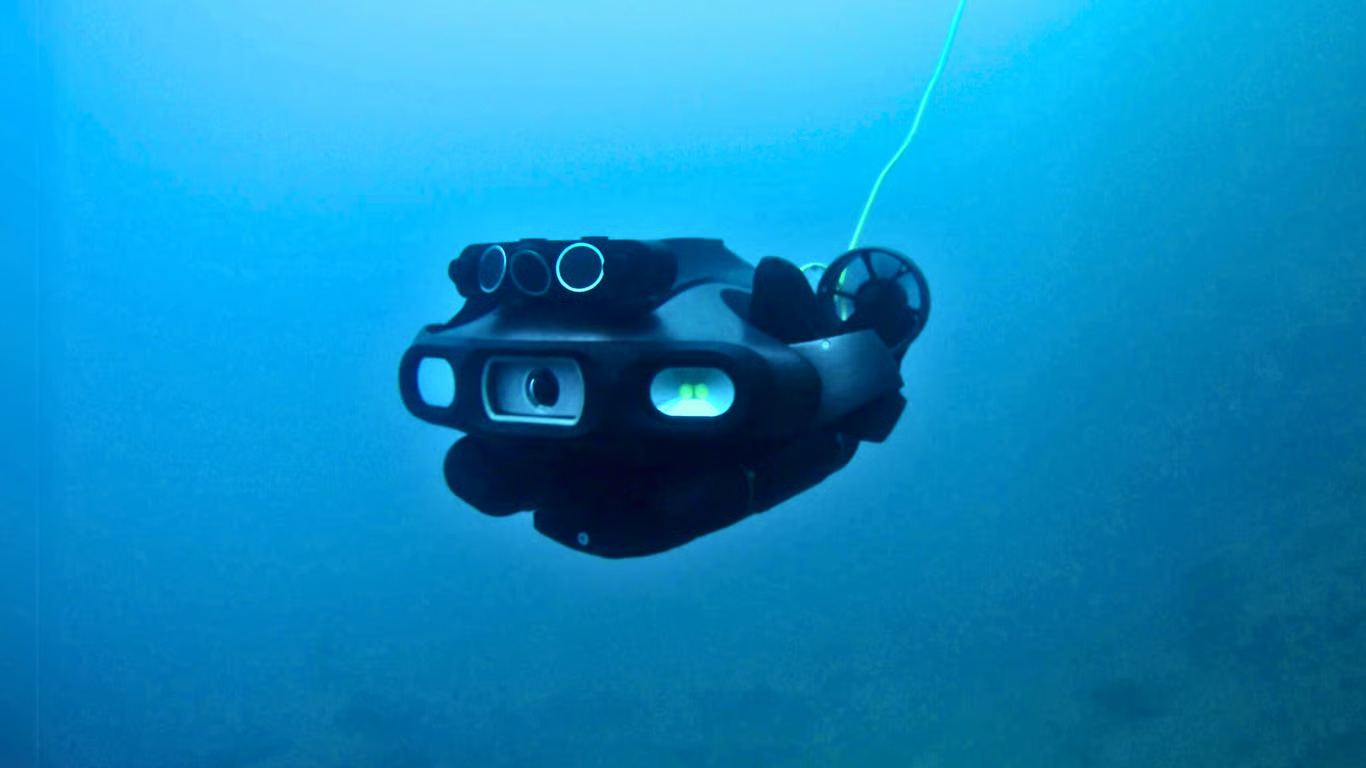 underwater drone mendukung inspeksi bawah laut offshore migas