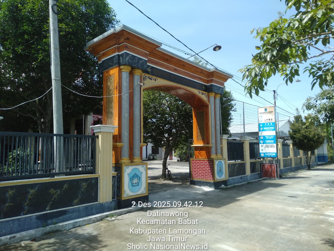 kantor balai desa datinawong ke. babat. jawa timur kantor balai desa datinawong ke. babat. jawa timur