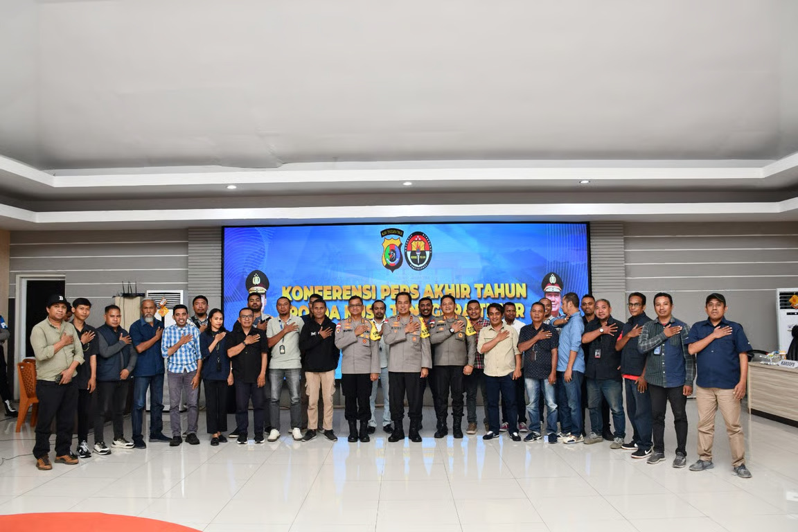2025 jadi tahun emas polda ntt keamanan kondusif, penegakan hukum profesional dan optimal