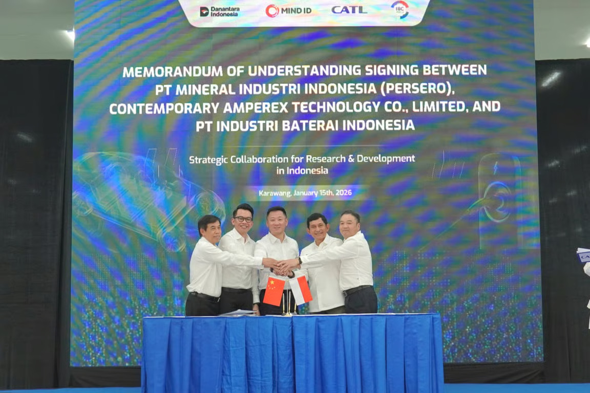 battery manufacture selesai diinstalasi, wujudkan ekosistem baterai terintegrasi di indonesia