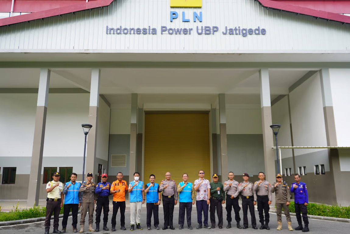 plta jatigede lakukan risk assesmen sistem manajemen pengamanan oleh polda jabar