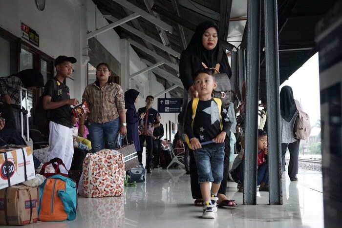 pengguna kereta api di sumatera utara