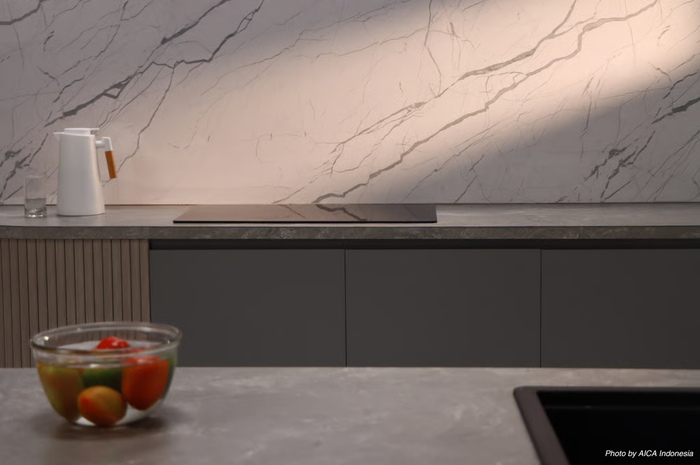 toughtop digunakan pada meja dapur (2)
