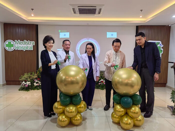 dorong transformasi layanan kesehatan, medistra hospital resmikan ct scan revolution apex terbaru dan aplikasi digital