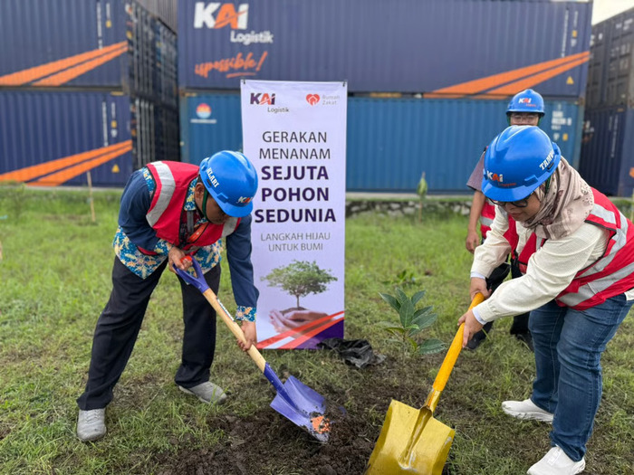 dukung gerakan satu juta pohon, kai logistik konsisten tegaskan komitmen lingkungan (1)