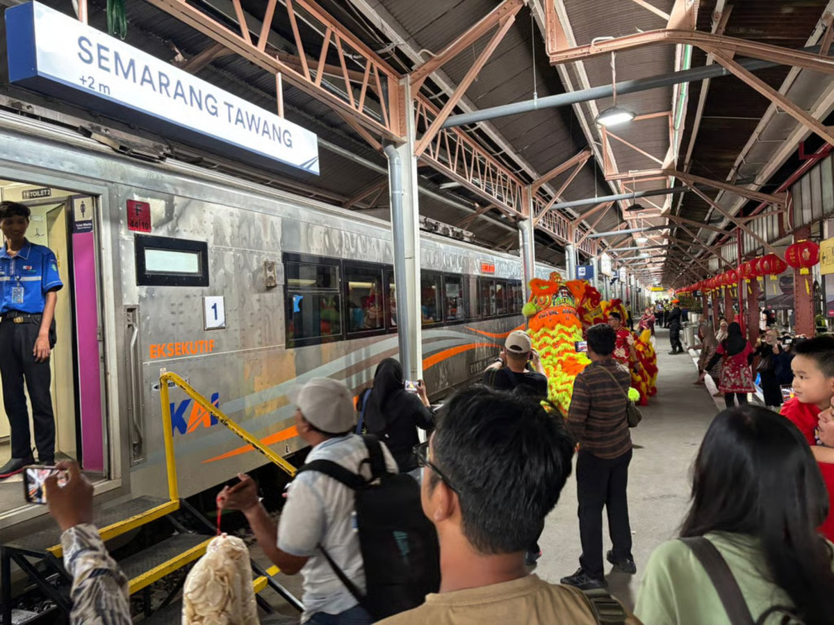 hari terakhir periode libur imlek, volume penumpang ka di wilayah daop 4 semarang capai 45 ribu lebih