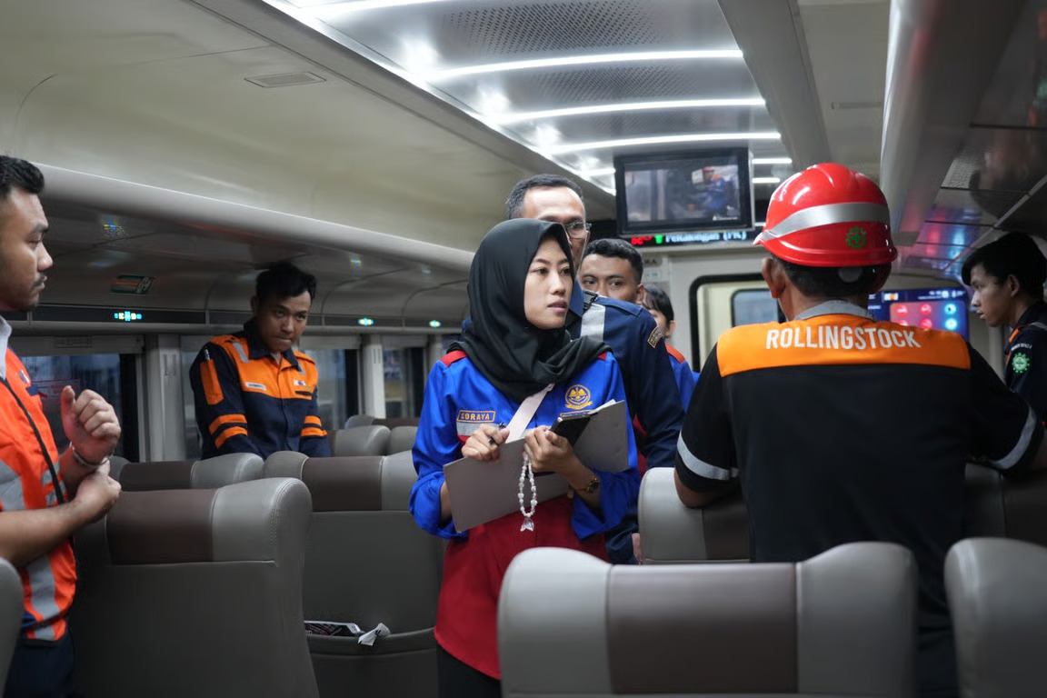 optimalkan pelayanan pada libur lebaran, kai daop 4 bersama btp kelas i semarang laksanakan rampcheck standard pelayanan minimum