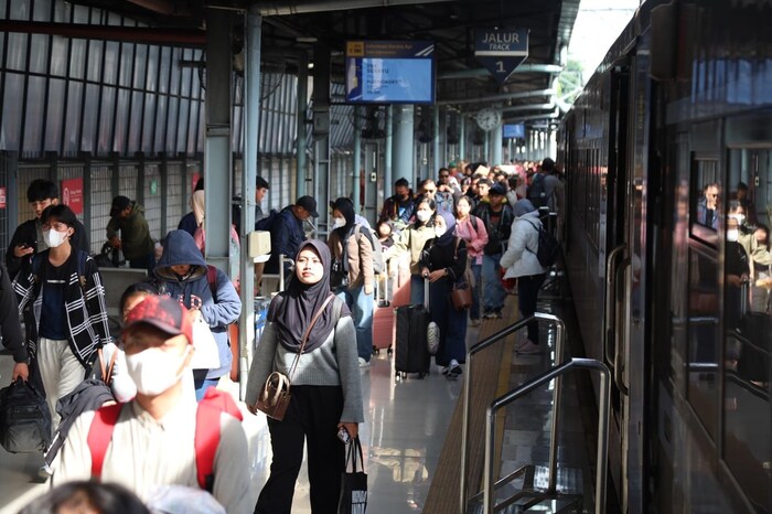 pemesanan tiket mudik untuk keberangkatan kereta api h1 lebaran