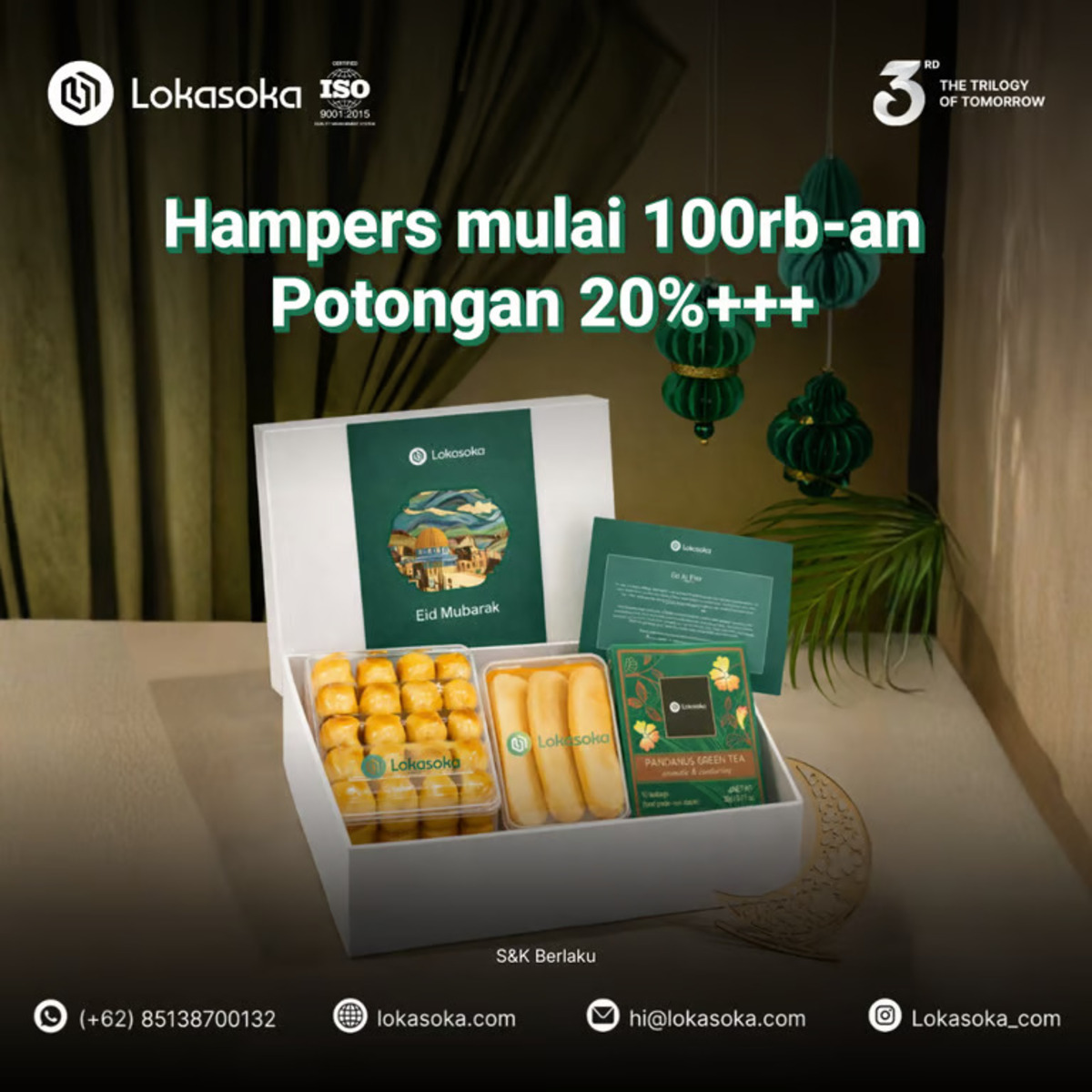 tren hampers lebaran 2026 makin personal, lokasoka perkuat layanan custom hampers untuk korporasi dan profesional
