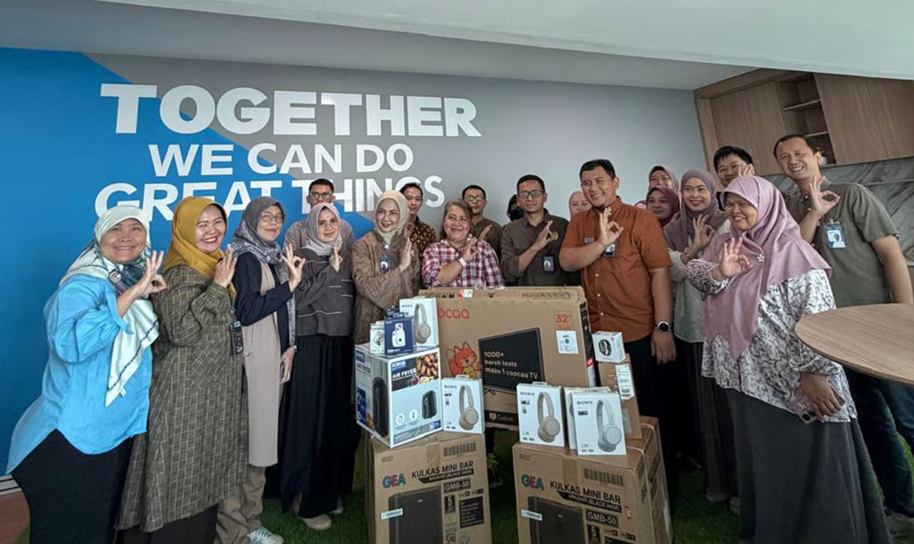 akselerasi digitalisasi, bri kc otista gelar program racing brimo bagi pegawai bkn