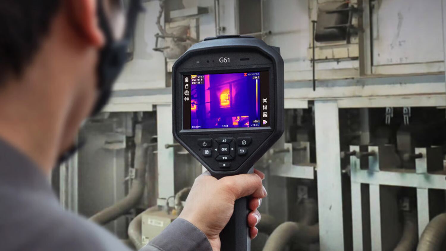 deteksi anomali termal pada aset transmisi listrik dengan kamera hikmicro