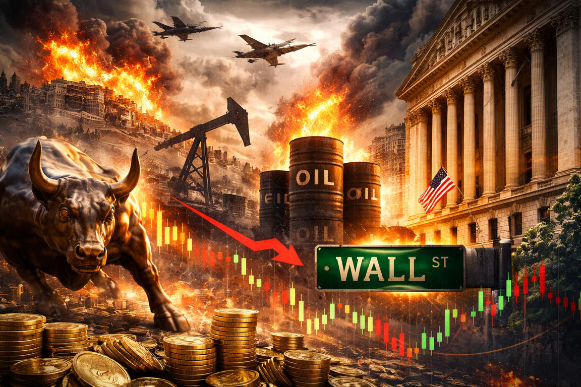 ketegangan timur tengah picu lonjakan minyak, wall street ikut terseret