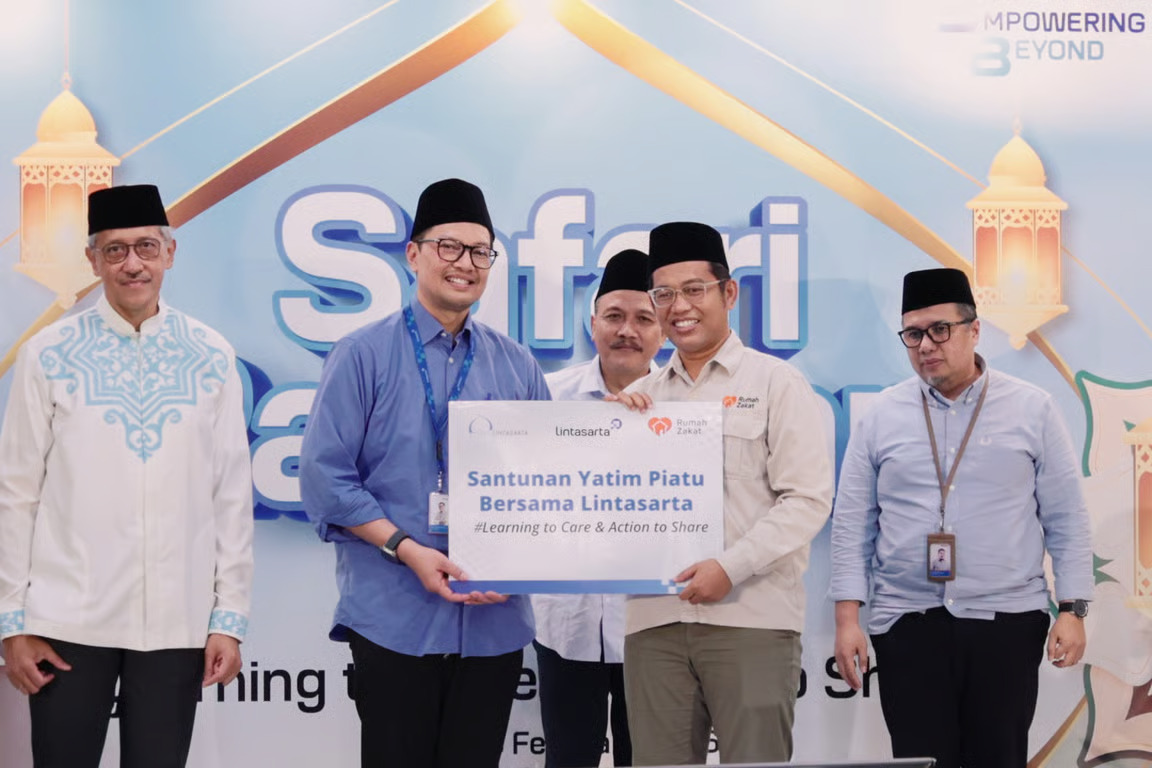 lintasarta salurkan program sosial ramadan bagi lebih dari 1.500 penerima manfaat di berbagai kota