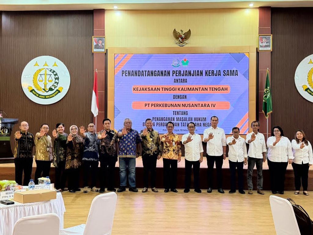 perkuat pengamanan aset hgu, ptpn group gandeng kejati lintas provinsi