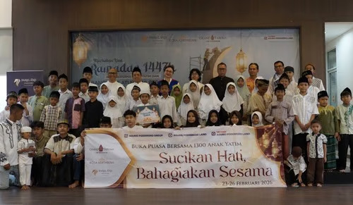 proyek agung podomoro land karawang gelar serangkaian kegiatan berbagi berkah untuk 1.300 anak yatim dan piatu