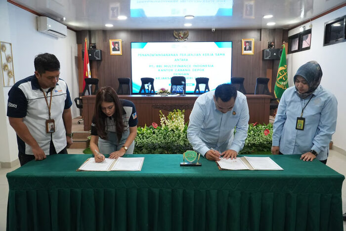 sinergi bri finance dan kejari depok, dorong penegakan hukum dan stabilitas sektor pembiayaan (1)