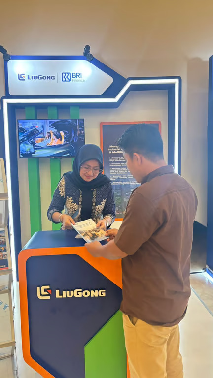 bri finance perkuat awareness pembiayaan komersial di ajang liugong customer gathering 2026
