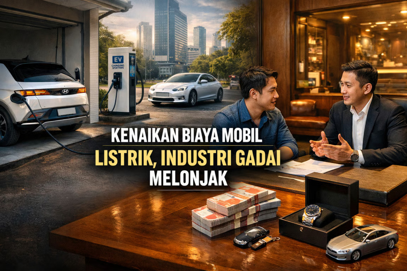 dampak langsung kenaikan biaya kepemilikan mobil listrik, industri gadai ikut terdorong (1)
