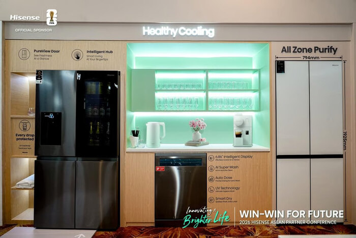 hisense menampilkan solusi smart home berbasis full scenario di asean partner conference 2026