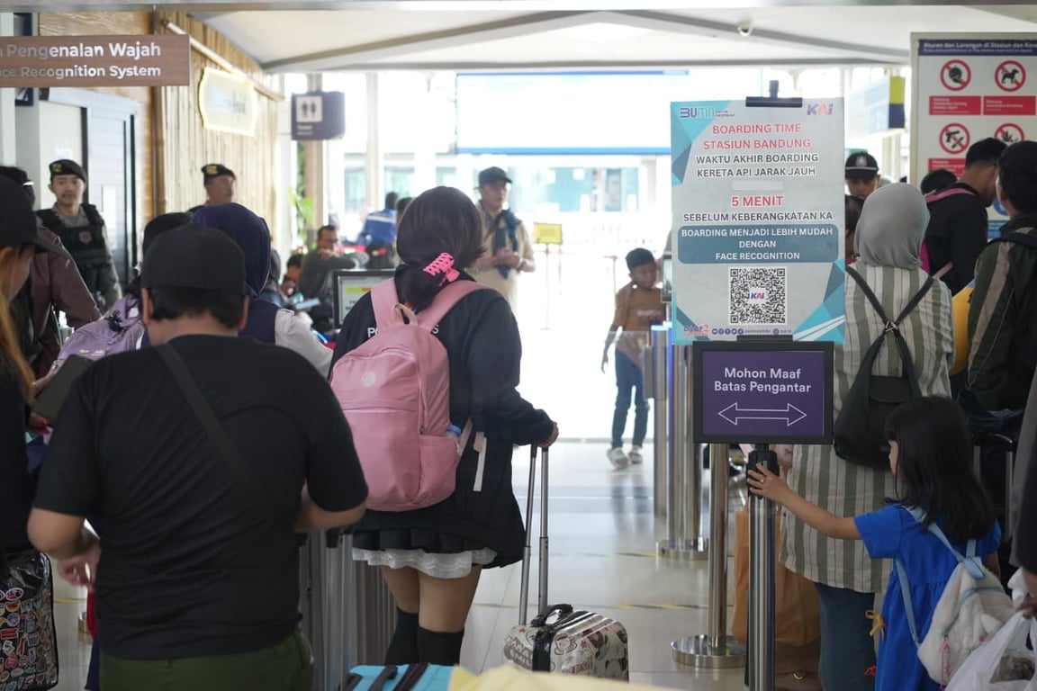 kai daop 2 bandung siapkan 57.106 tiket ka jarak jauh, okupansi sudah mencapai 86,3% pada libur panjang peringatan wafat yesus kristus april 2026