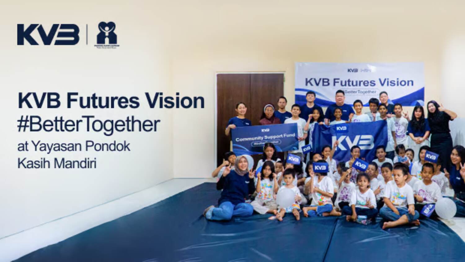 kvb futures perkuat komitmen sosial melalui program csr #bettertogether
