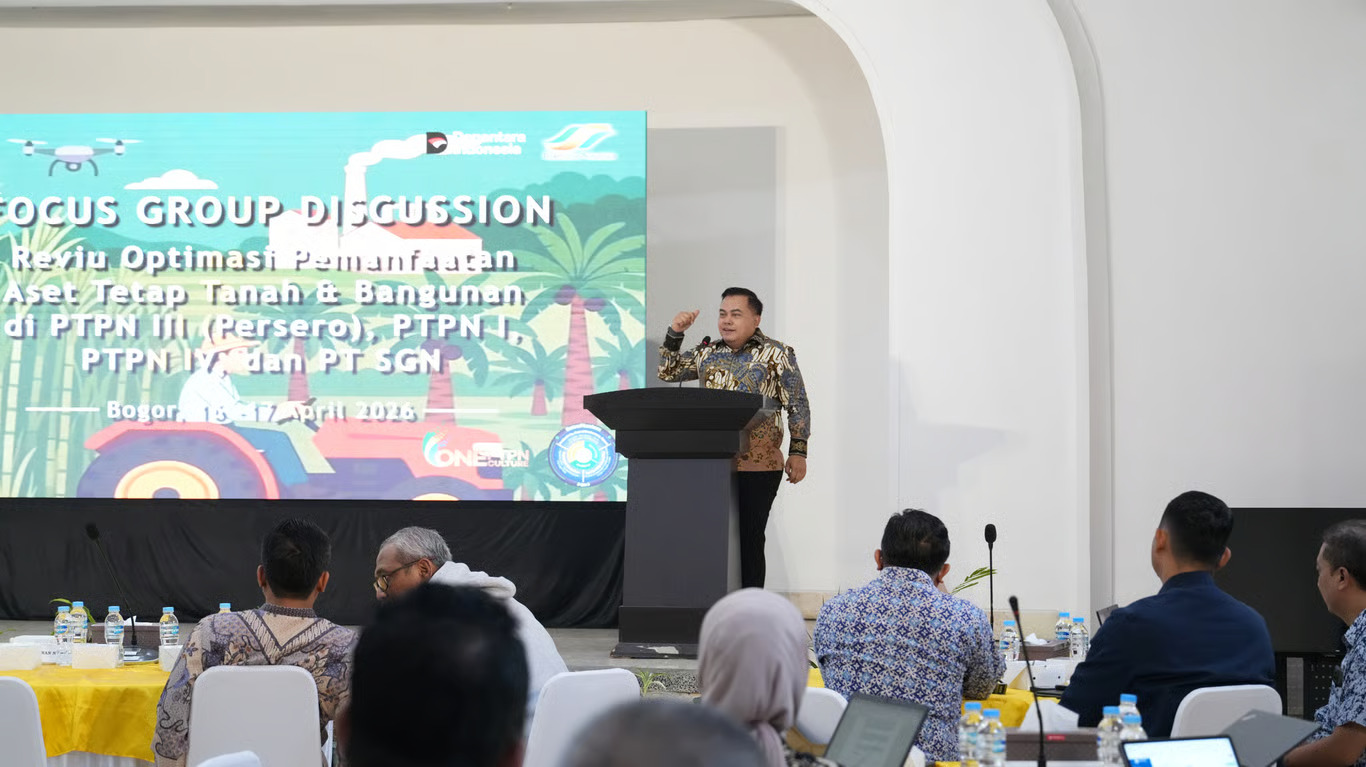 kejar target roa 7,6% di 2029, ptpn group perkuat tata kelola optimalisasi aset