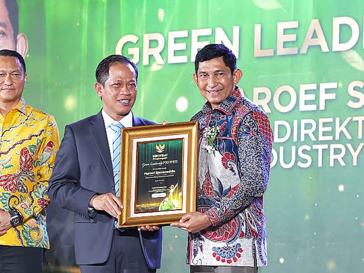 proper 2025, maroef sjamsoeddin raih green leadership