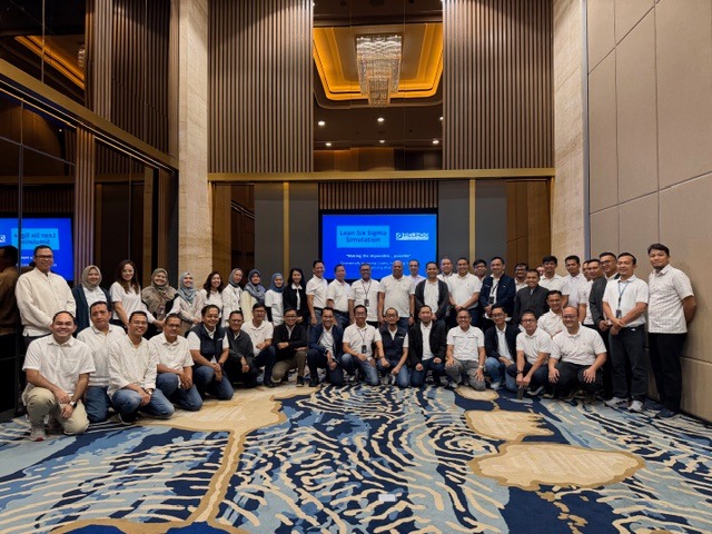 pt pelindo sinergi lokaseva dorong efisiensi proses internal dan teamwork untuk wujudkan operational exellence melalui simulasi lean six sigma