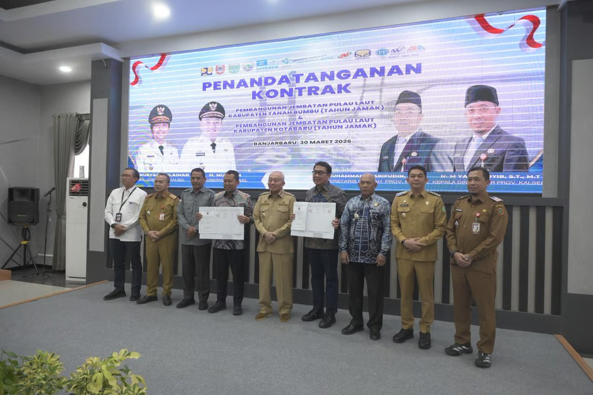 ptpp raih proyek jembatan pulau laut senilai rp1,02 triliun, perkuat konektivitas kalimantan selatan