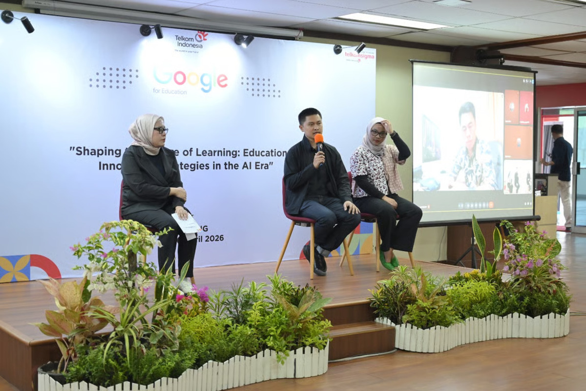 telkom indonesia dan google dorong transformasi pendidikan digital di padang melalui ai connect offline series (1)