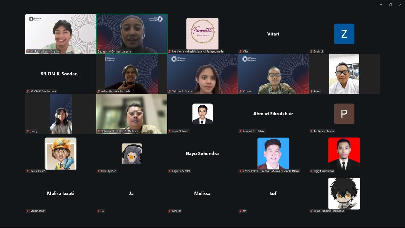 webinar telkom ai center, from prompt to motion revolusi baru dalam pembuatan konten video berbasis ai