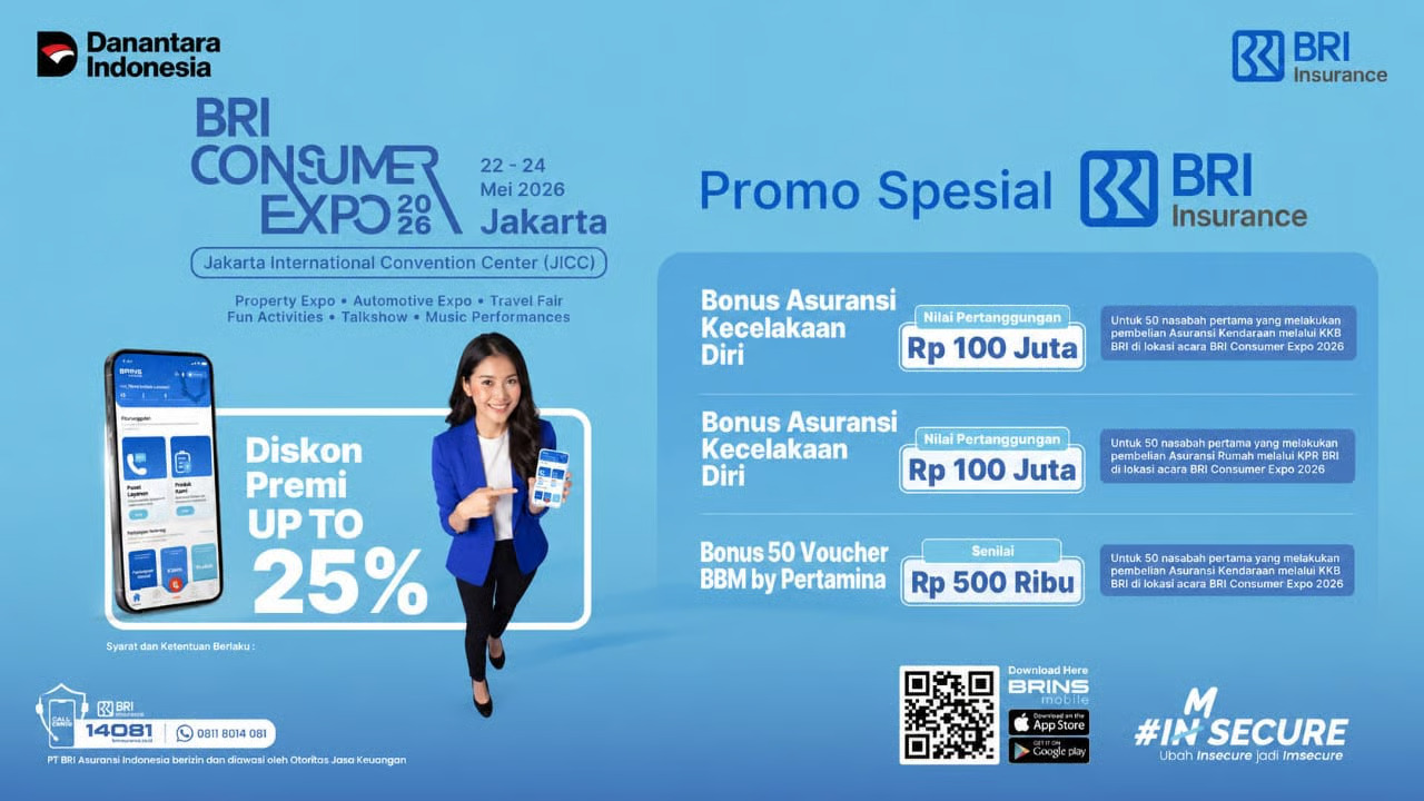 bri insurance tebar promo spesial di event bri consumer expo 2026 di jicc bri insurance tebar promo spesial di event bri consumer expo 2026 di jicc