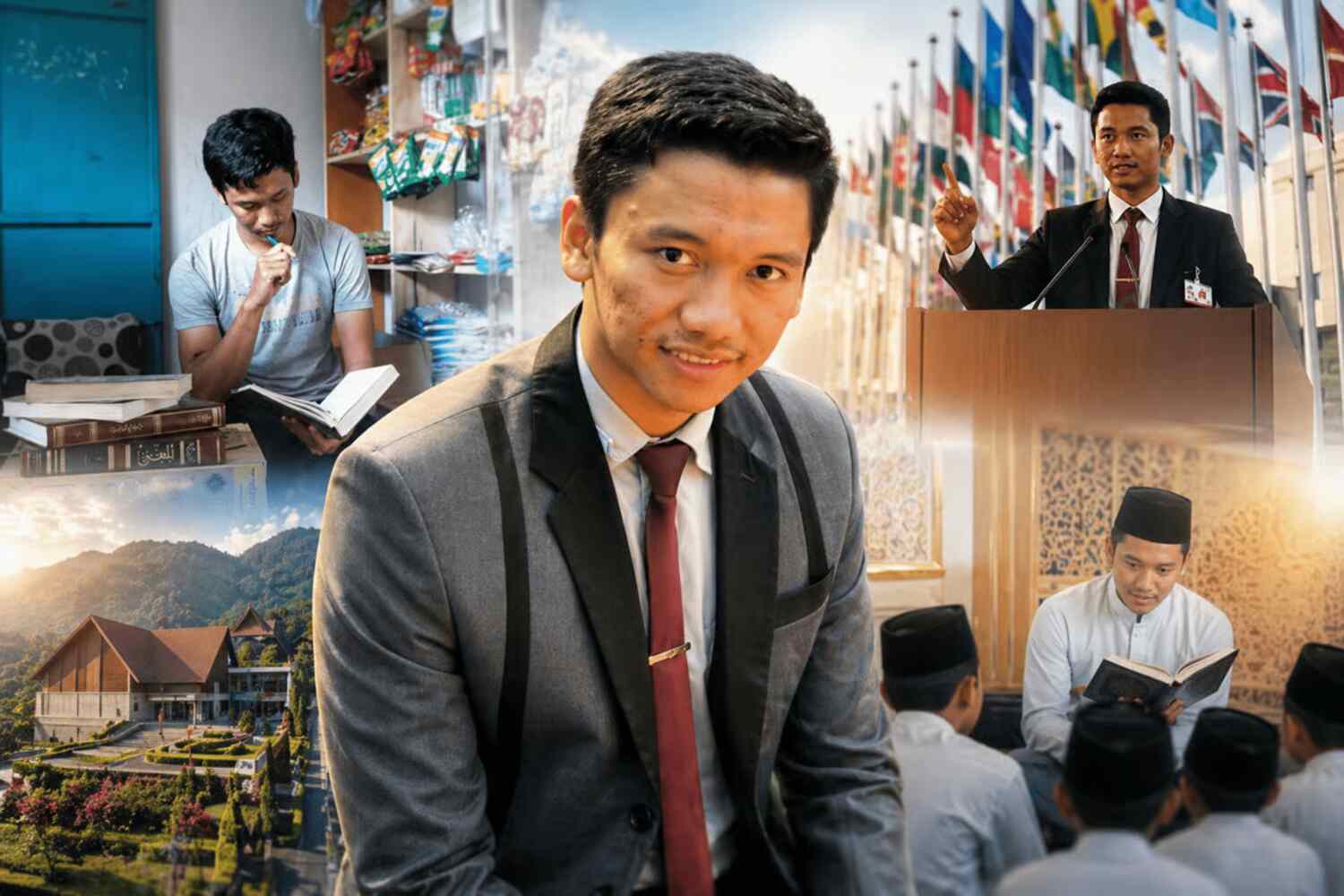 berkah berbakti kepada orang tua, ghazi abdullah muttaqien sukses mendunia dan dirikan pesantren internasional