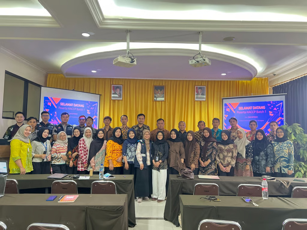 dorong standar keamanan pangan, sucofindo gelar pelatihan bagi satuan pelayanan pemenuhan gizi