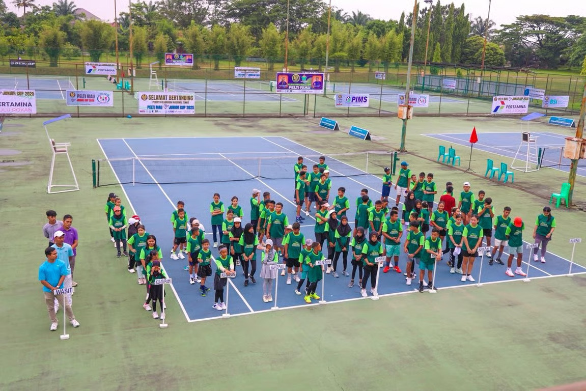 holding perkebunan nusantara cetak atlet tenis muda berprestasi