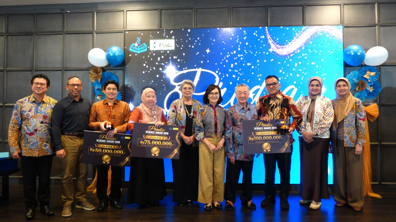 mendorong masa depan kesehatan, prodia science award 2026 apresiasi inovasi peneliti indonesia