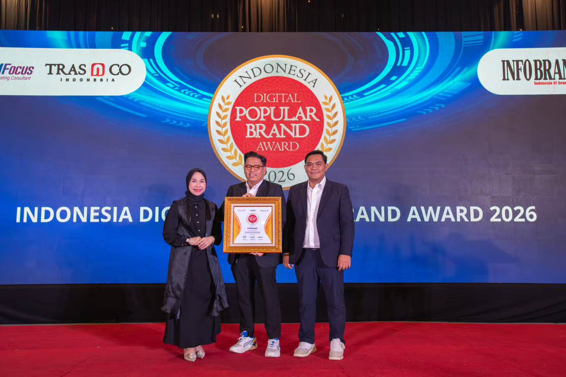 myrepublic indonesia raih indonesia digital popular brand award 2026 dari infobrand