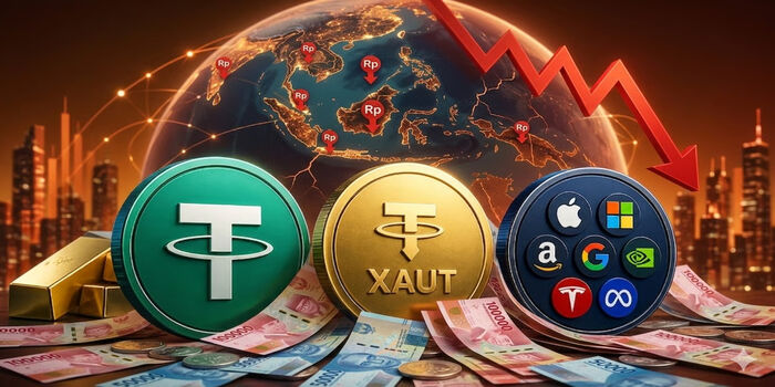 nilai tukar rupiah terhadap usd terus melemah, bittime hadirkan aset aset tokenisasi rwa sebagai alternatif diversifikasi portofolio
