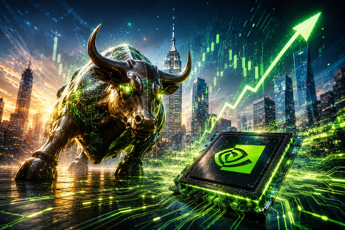 nvidia bikin wall street makin bullish, demam ai dorong optimisme investor nvidia bikin wall street makin bullish, demam ai dorong optimisme investor
