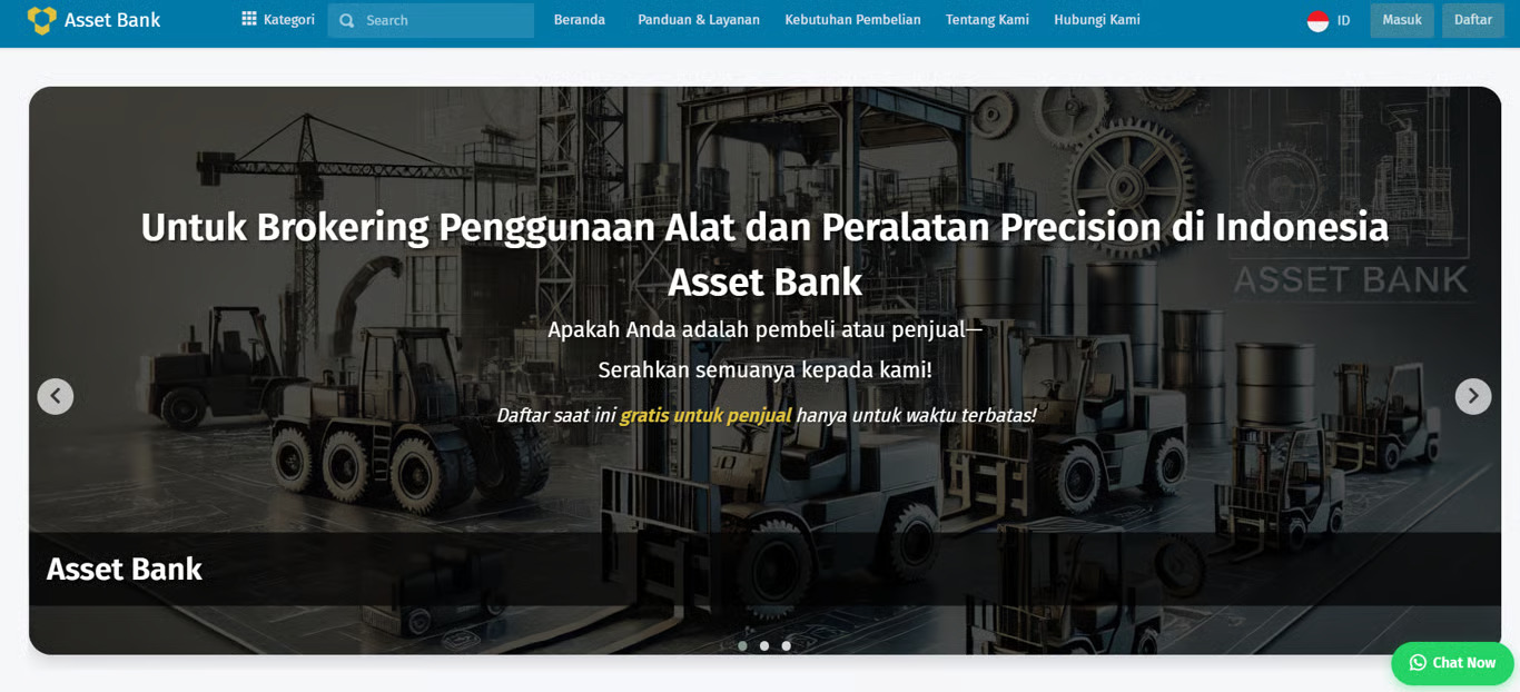 optimalisasi jual beli mesin dan peralatan bekas secara online optimalisasi jual beli mesin dan peralatan bekas secara online