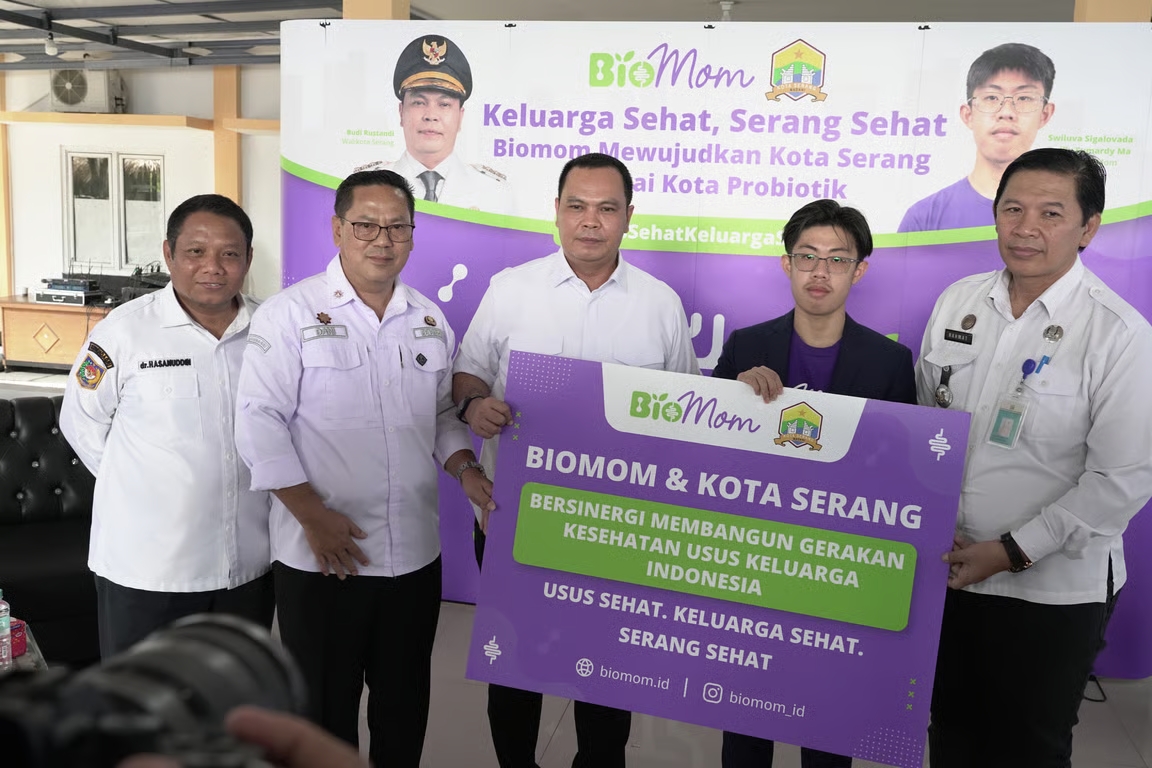 resah angka kematian balita, swiluva ma dirikan biomom untuk wujudkan kota probiotik di indonesia