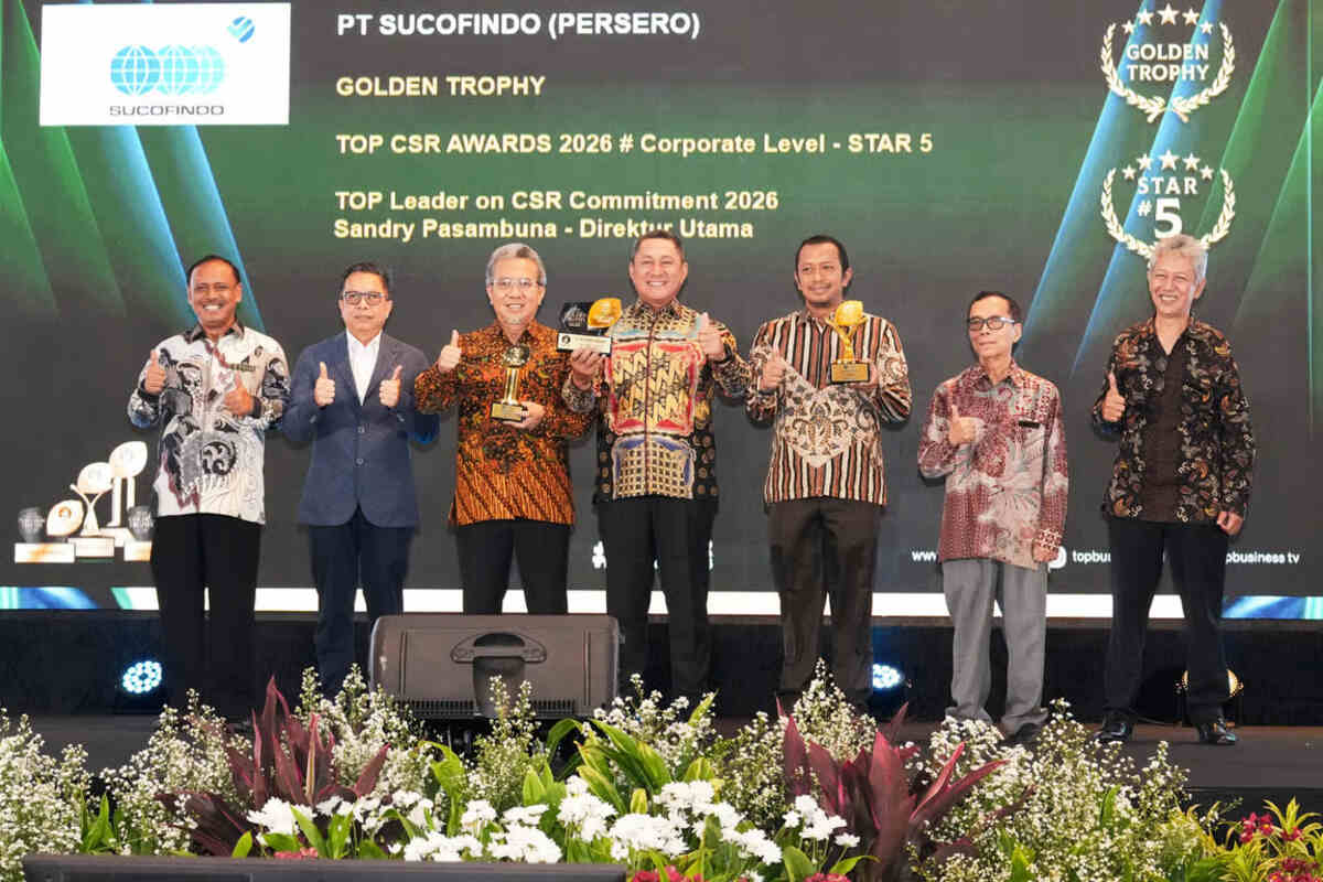 sucofindo raih top csr awards 2026, tegaskan komitmen terhadap esg dan pembangunan berkelanjutan sucofindo raih top csr awards 2026, tegaskan komitmen terhadap esg dan pembangunan berkelanjutan