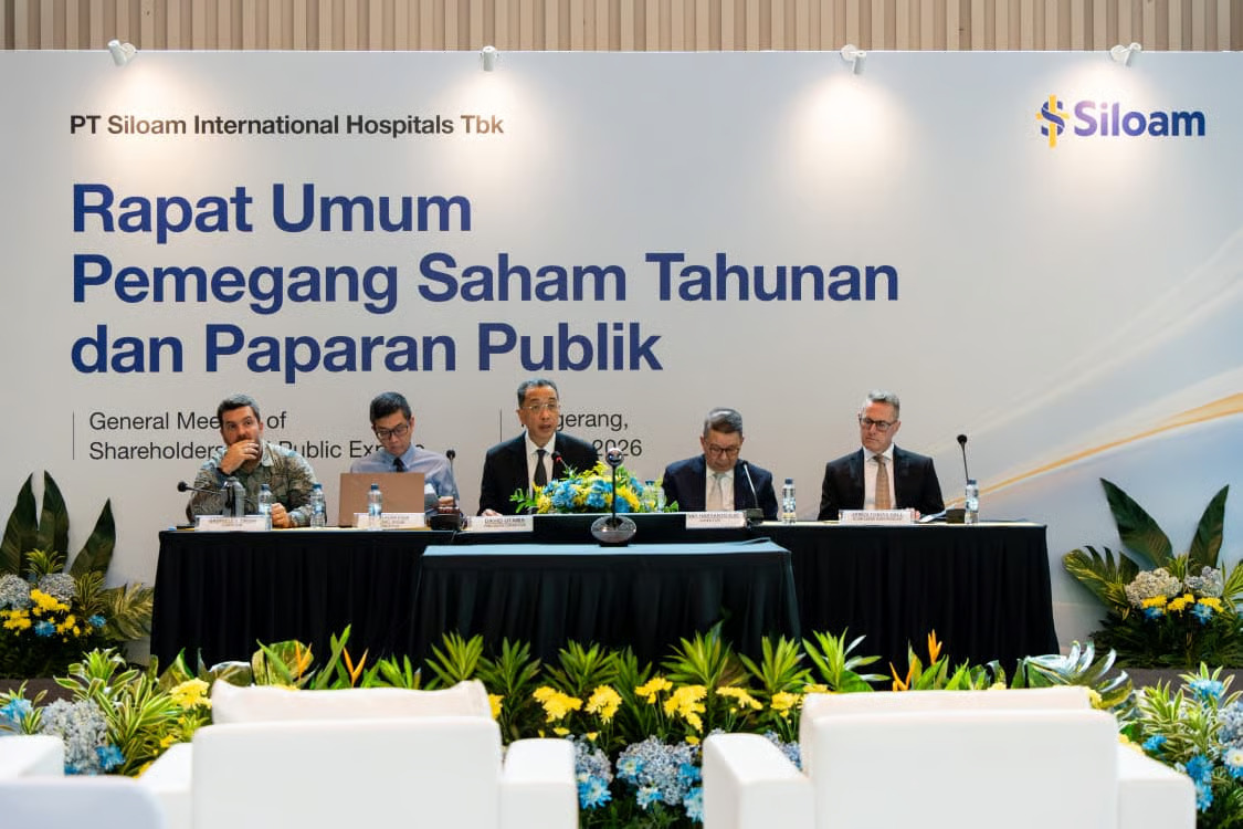 siloam menutup rapat umum pemegang saham tahun buku 2025