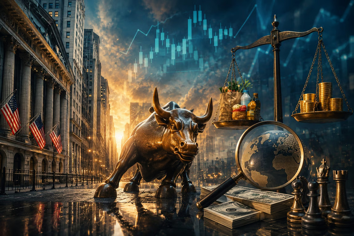 wall street mulai konsolidasi, pasar cerna risiko inflasi dengan hati hati