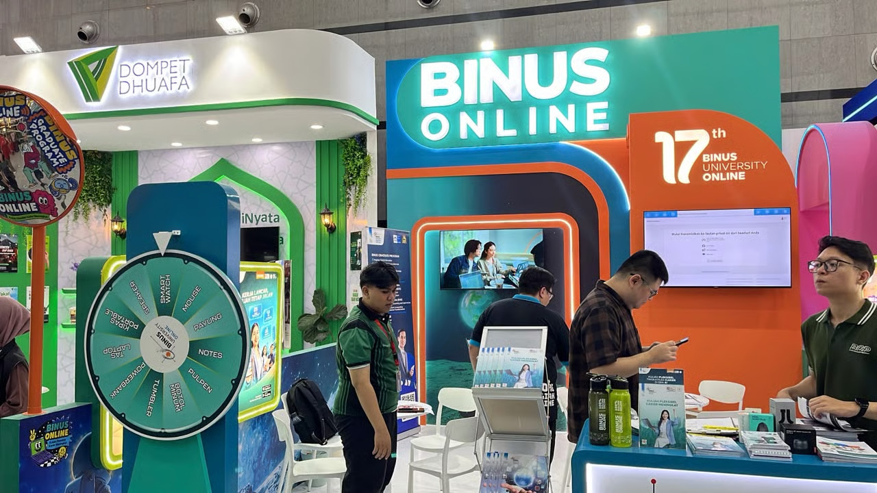 binus online hadir di jakarta fair kemayoran 2026, hadirkan program studi fleksibel yang relevan dengan kebutuhan industri