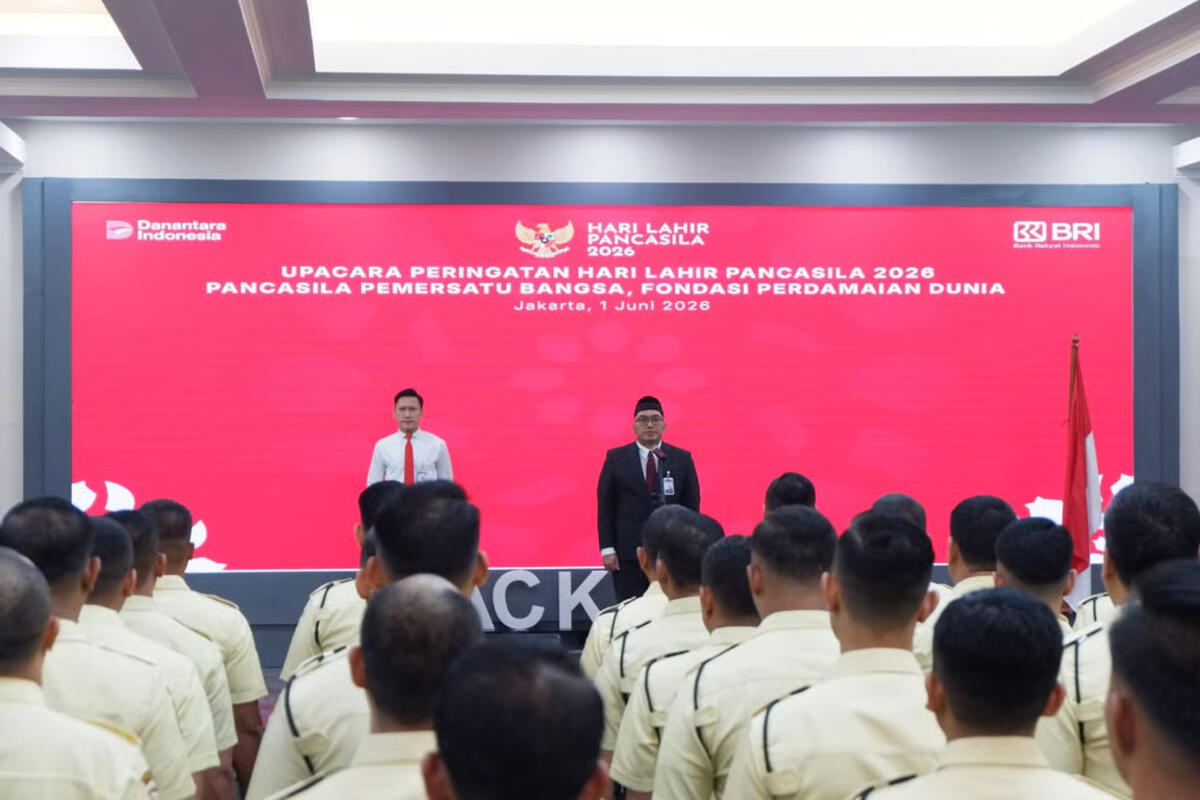 bri region 6 gelar upacara hari lahir pancasila 2026 dengan khidmat dan penuh semangat kebangsaan