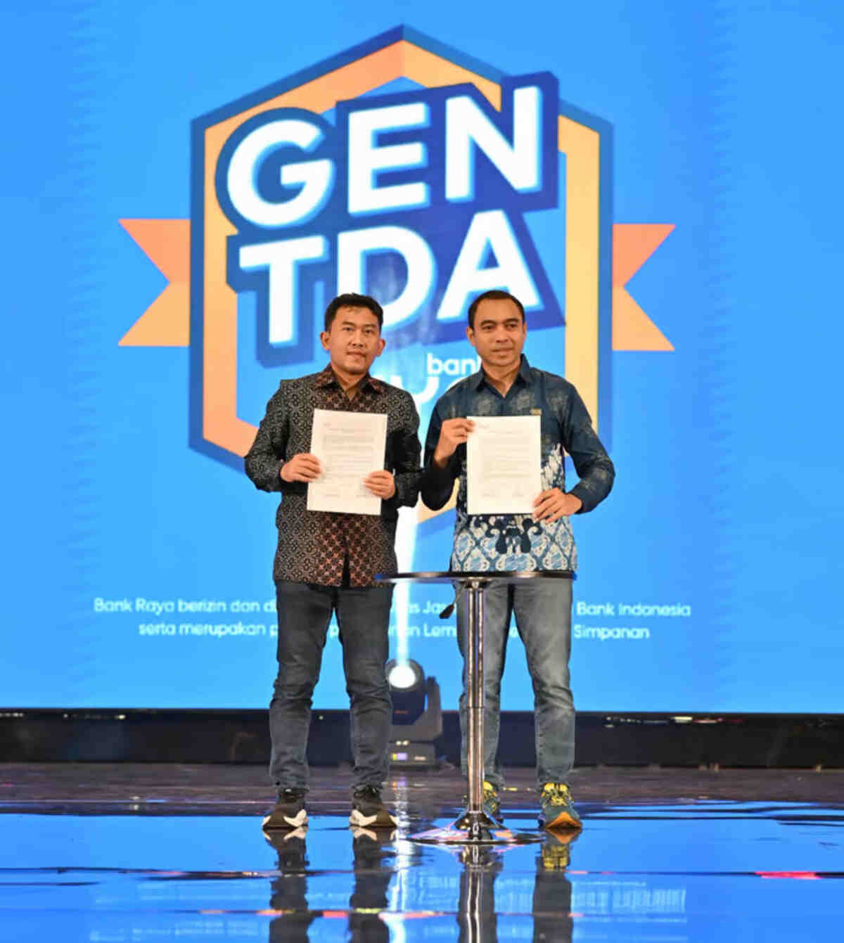 bank raya bersama komunitas tangan diatas (tda) percepat transformasi dan pertumbuhan umkm lewat gen tda raya