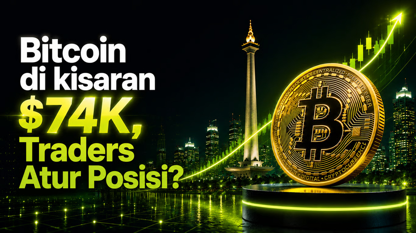 bitcoin flat di us$74k, sebagian investor justru mulai positioning